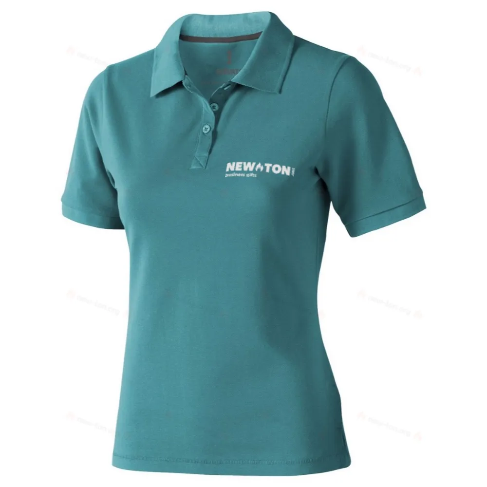 Женское поло с коротким рукавом 