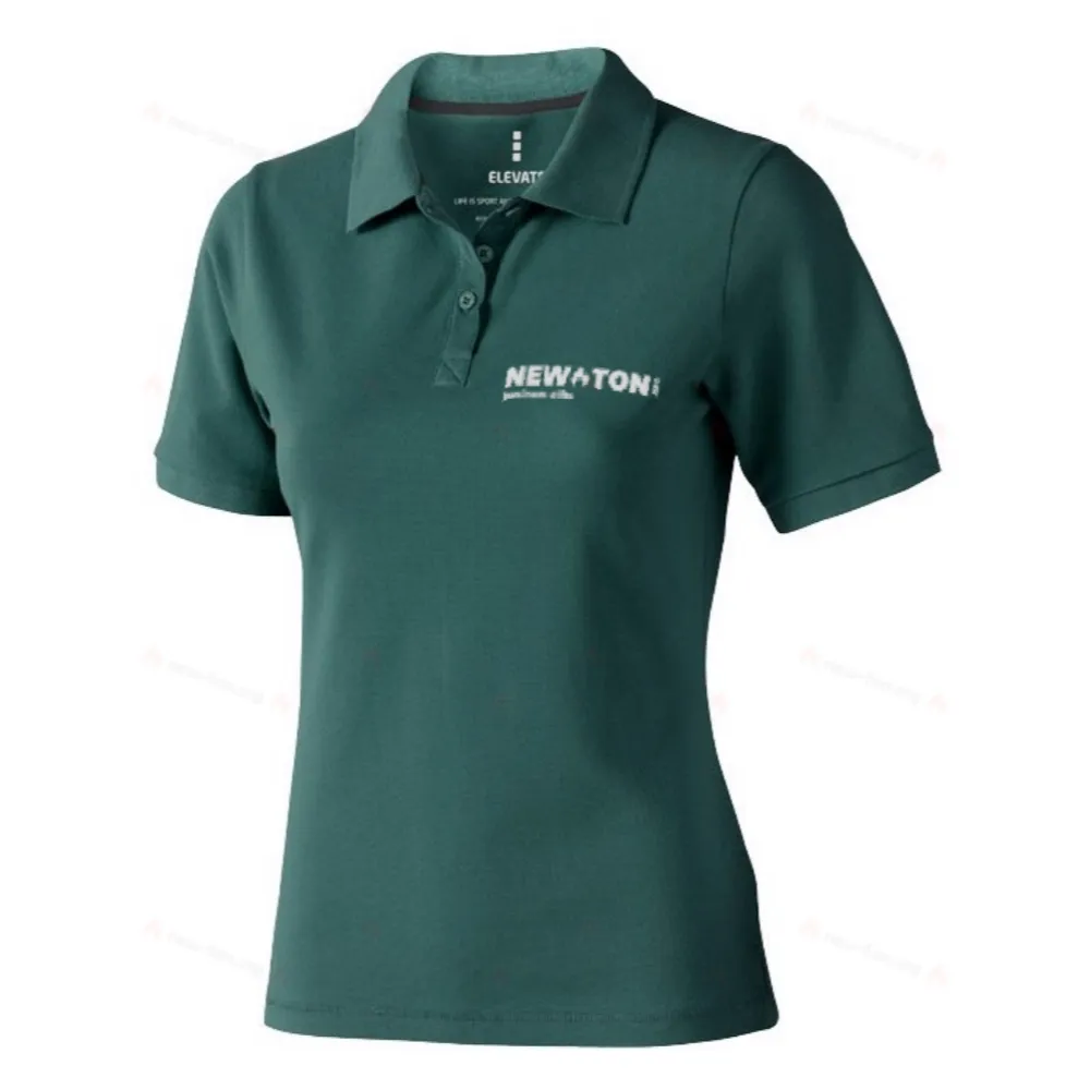 Женское поло с коротким рукавом 