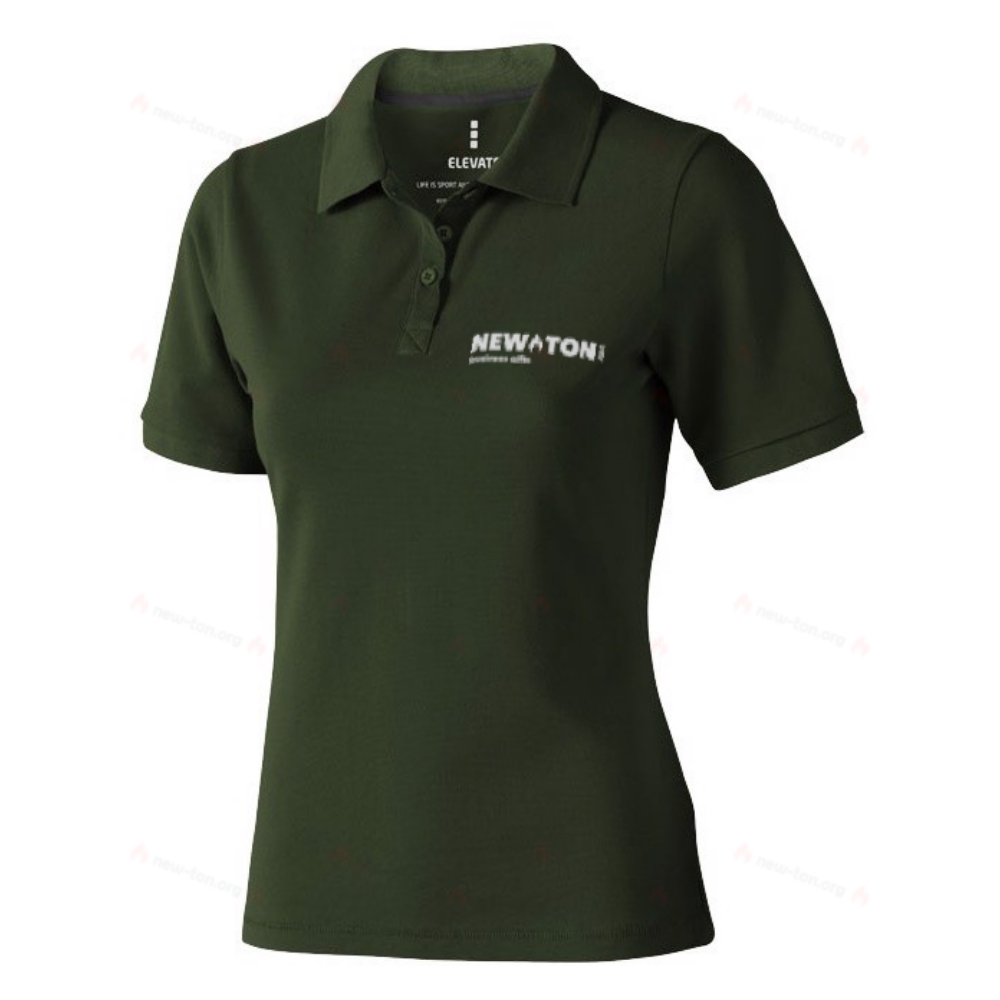 Женское поло с коротким рукавом 