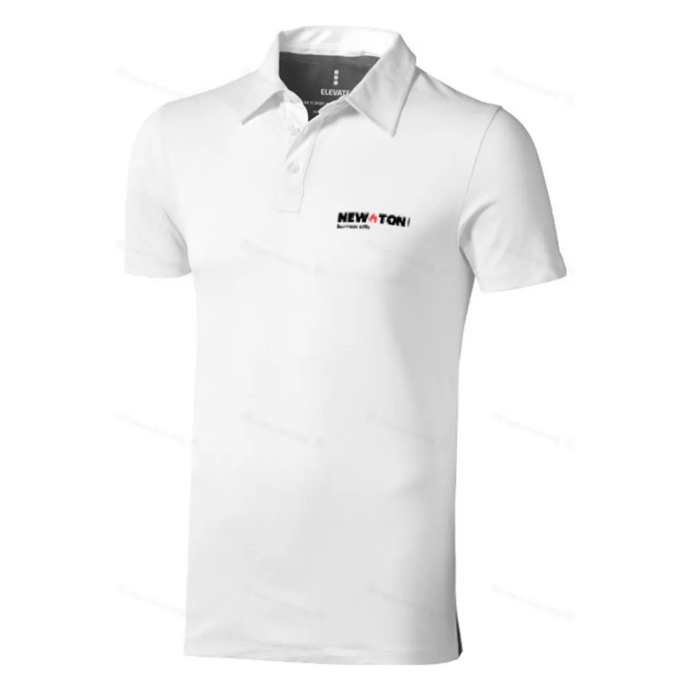 Мужское поло с коротким рукавом Markham из эластичной ткани