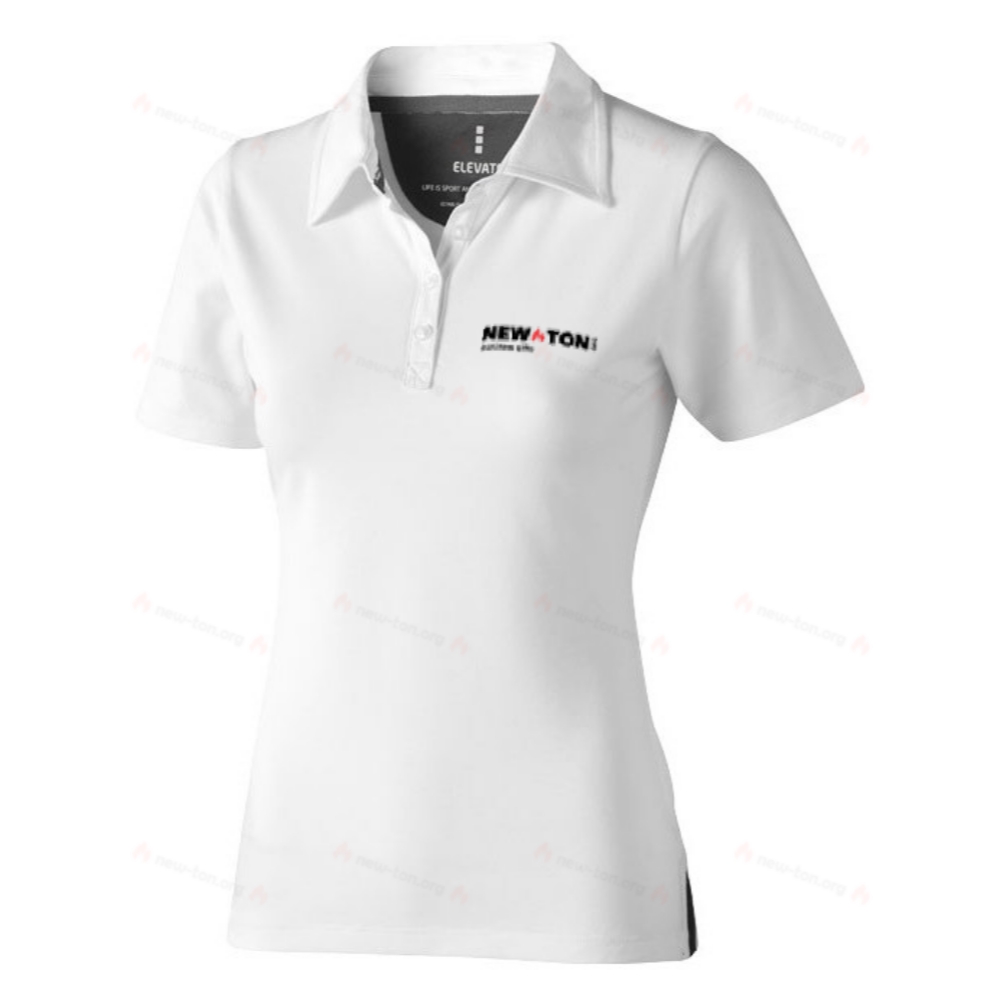 Женская стрейчевая рубашка-поло с коротким рукавом Markham