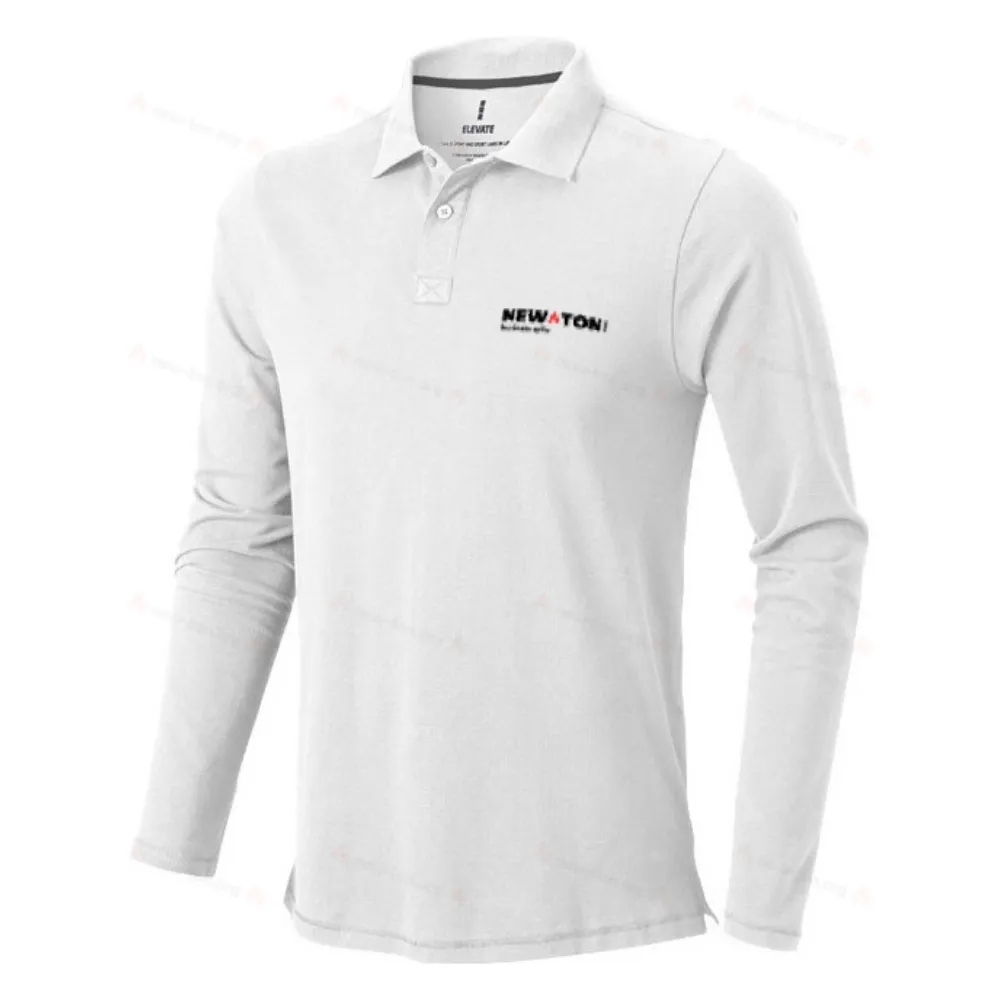 Мужское поло с длинным рукавом Oakville