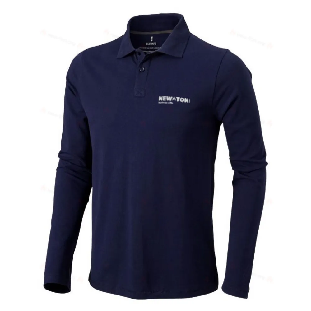 Мужское поло с длинным рукавом Oakville