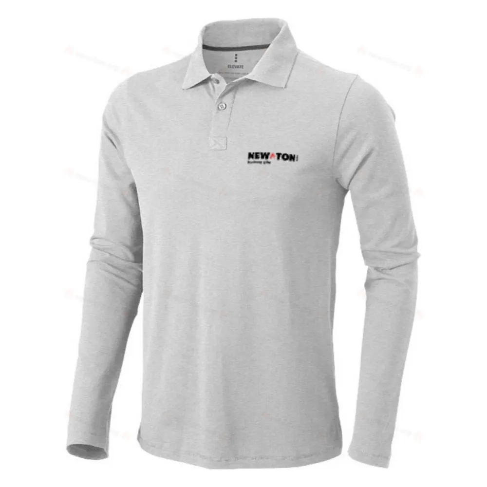 Мужское поло с длинным рукавом Oakville