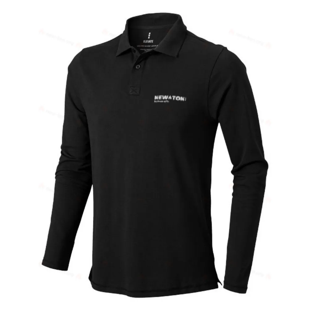 Мужское поло с длинным рукавом Oakville