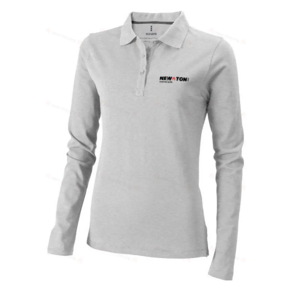 Женское поло с длинным рукавом Oakville