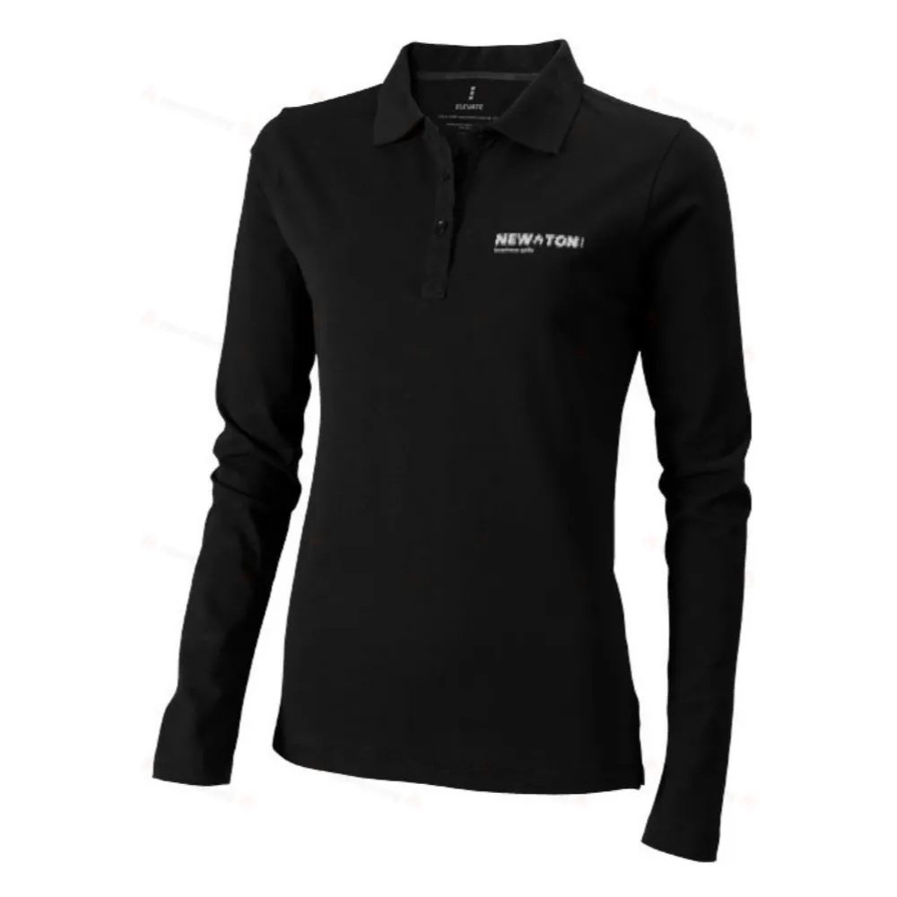 Женское поло с длинным рукавом Oakville