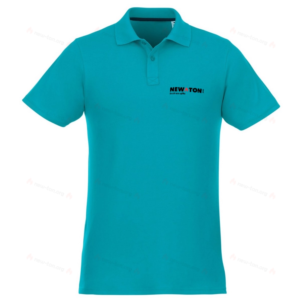 Мужское поло с коротким рукавом Helios