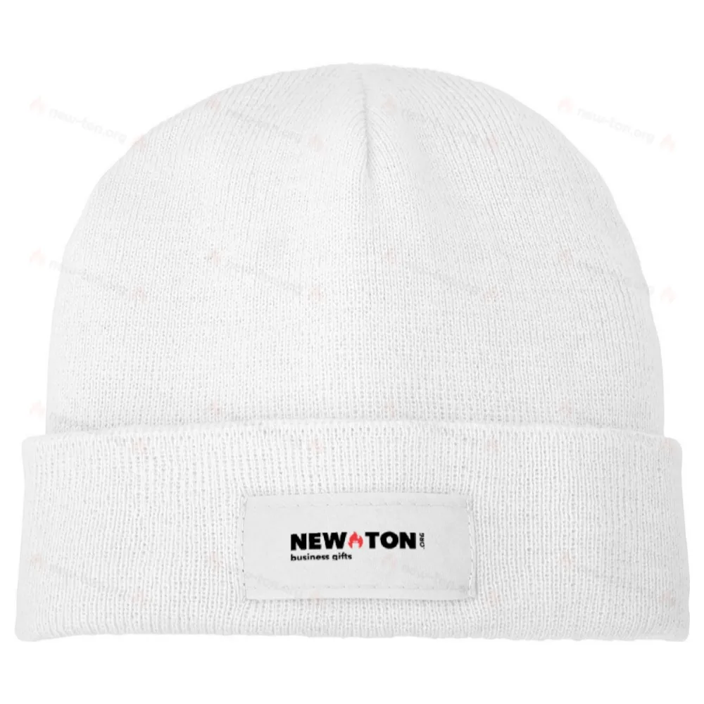 
                                            Boreas beanie with patch
                                            