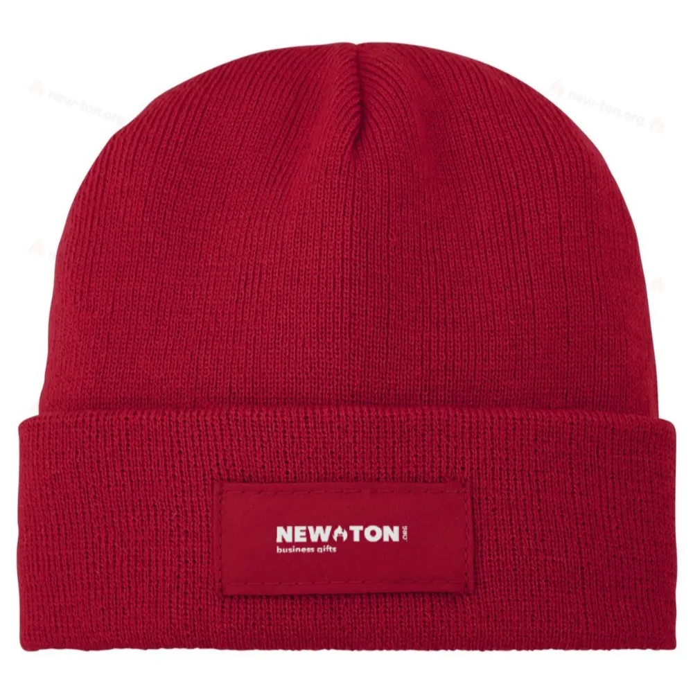 
                                            Boreas beanie with patch
                                            