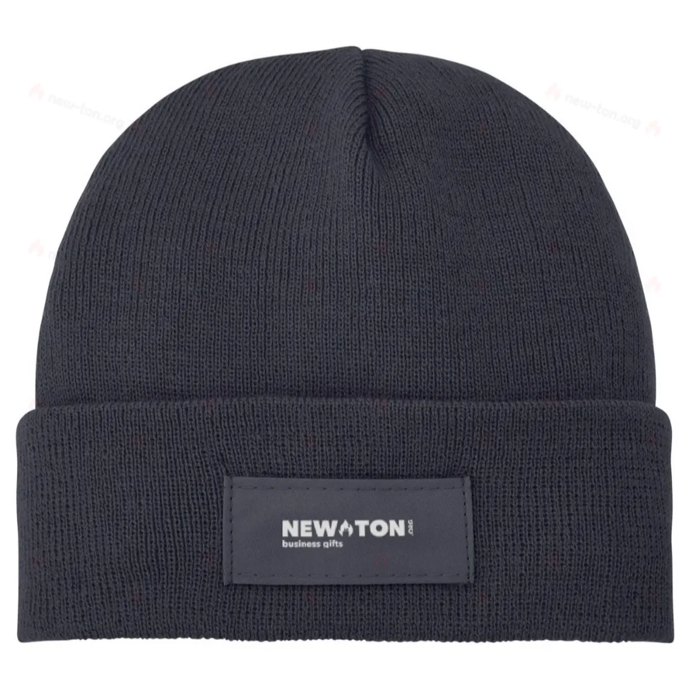 
                                            Boreas beanie with patch
                                            
