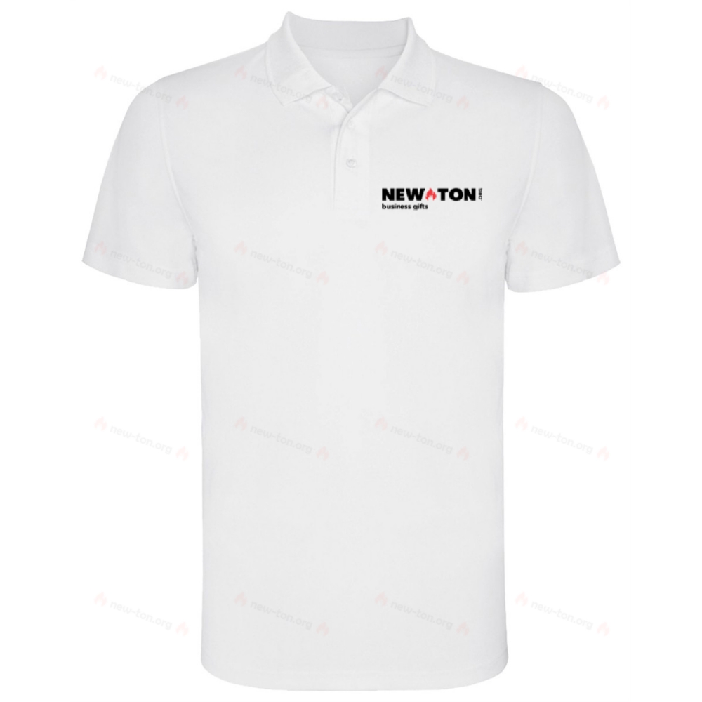 Мужское спортивное поло Monzha с коротким рукавом