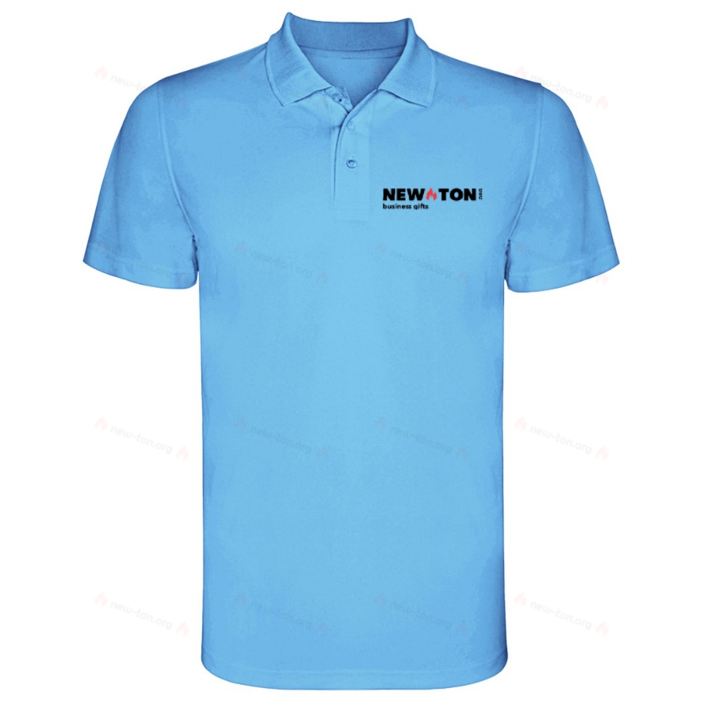 Мужское спортивное поло Monzha с коротким рукавом