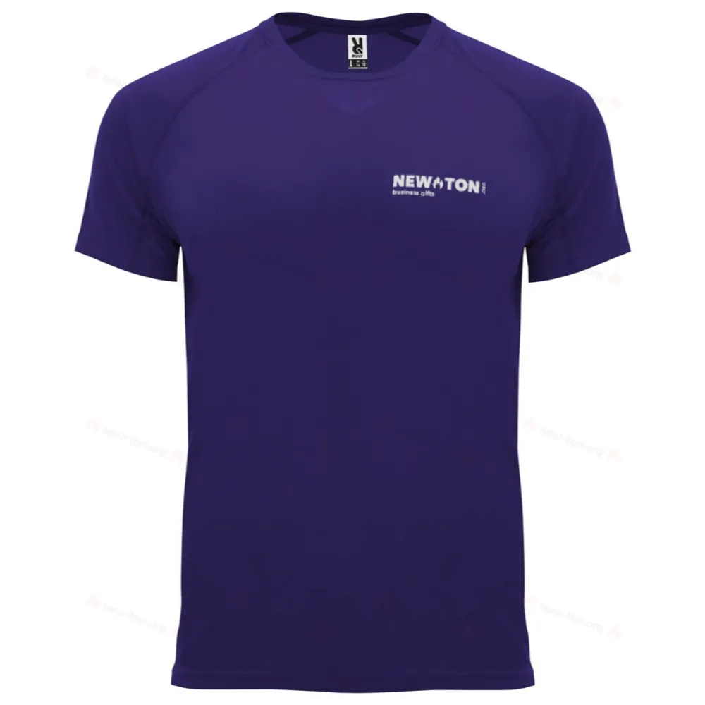 Мужская спортивная футболка с коротким рукавом 