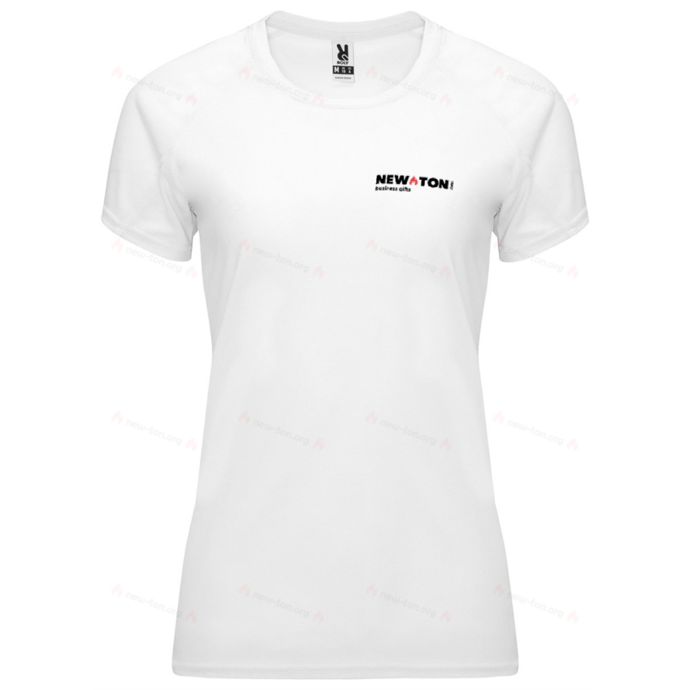 Женская спортивная футболка с коротким рукавом 