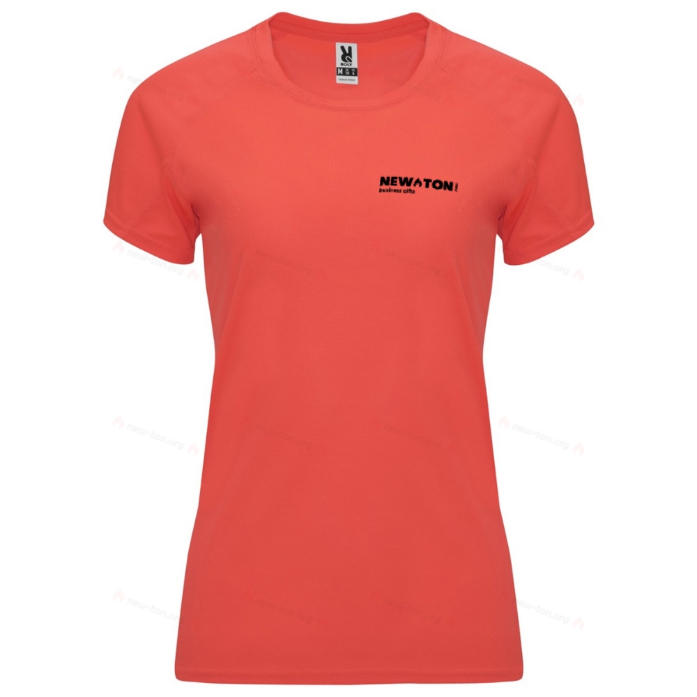 Женская спортивная футболка с коротким рукавом 