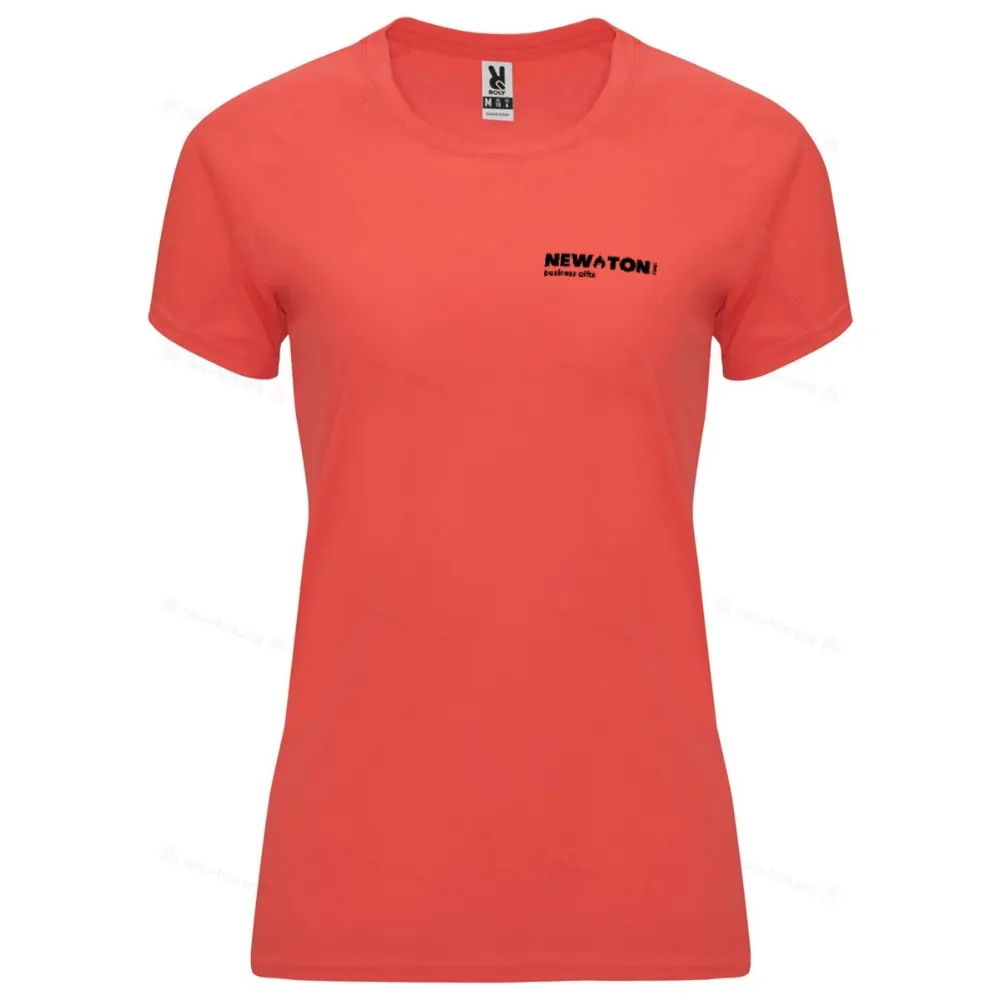 Женская спортивная футболка с коротким рукавом 