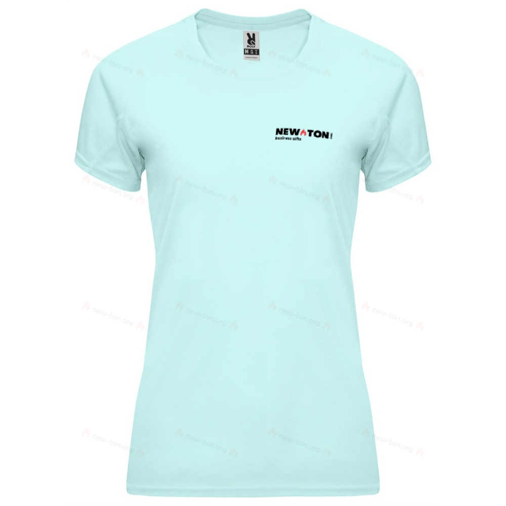 Женская спортивная футболка с коротким рукавом 