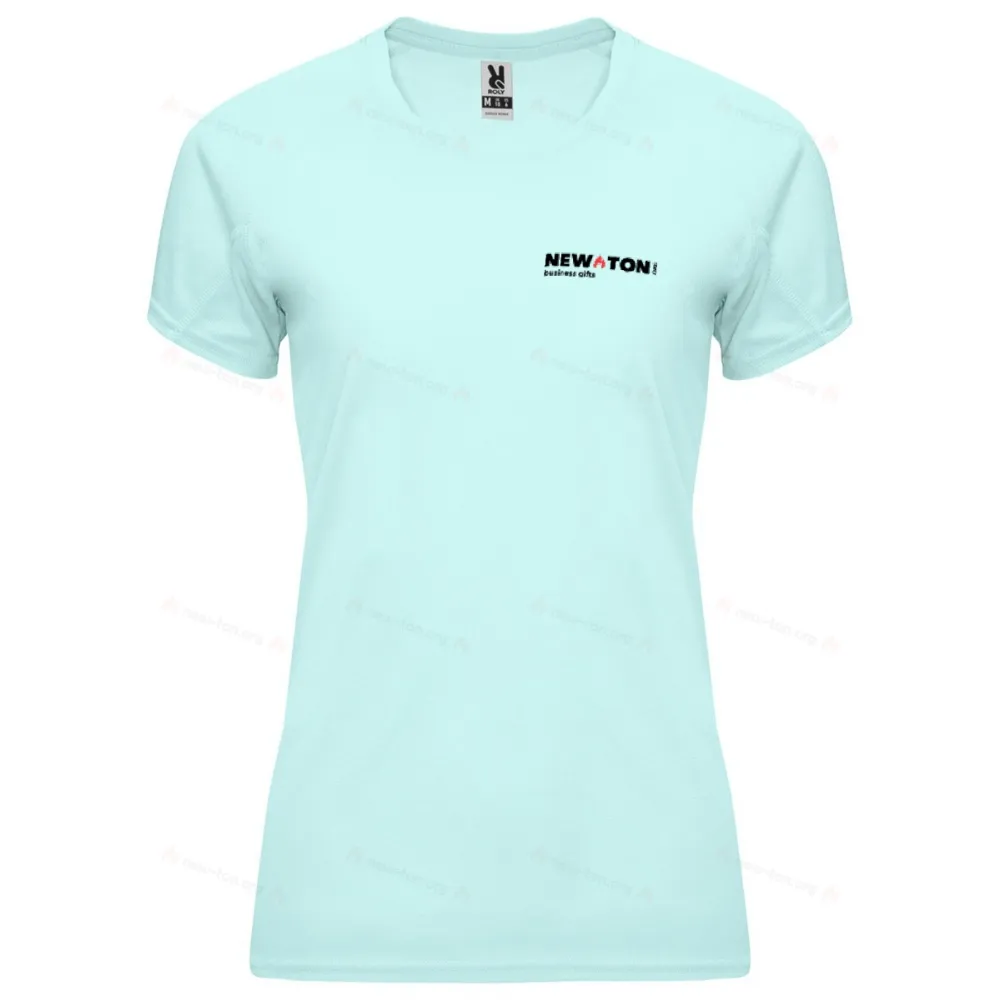 Женская спортивная футболка с коротким рукавом 