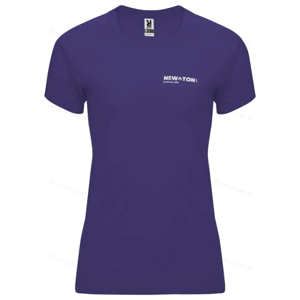 Женская спортивная футболка с коротким рукавом 