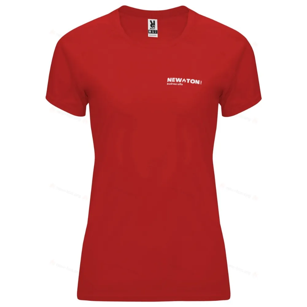 Женская спортивная футболка с коротким рукавом 