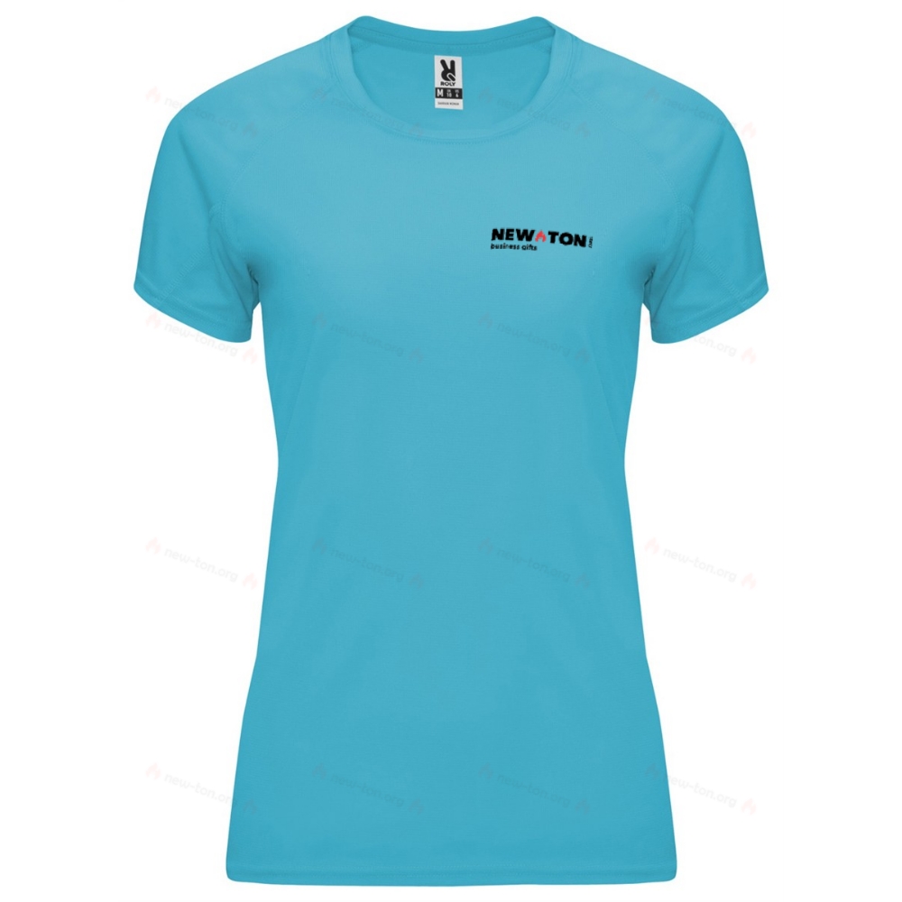 Женская спортивная футболка с коротким рукавом 