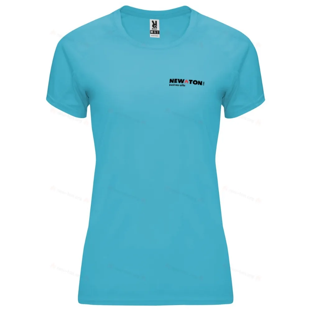 Женская спортивная футболка с коротким рукавом 