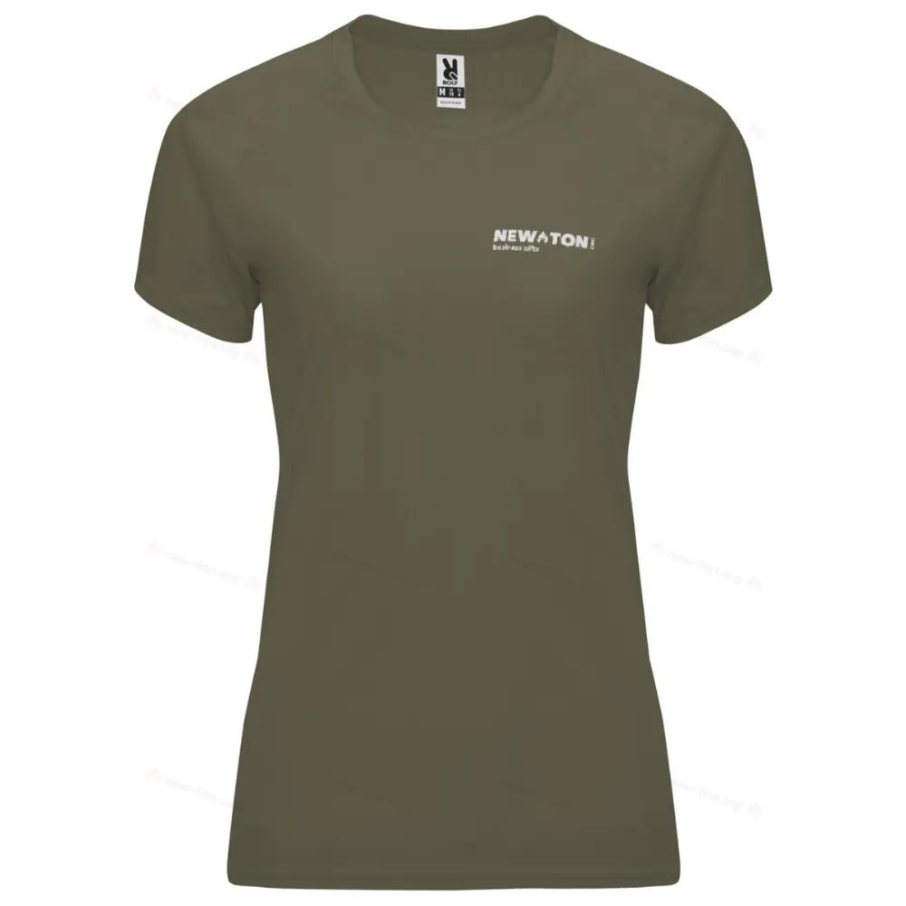 Женская спортивная футболка с коротким рукавом 