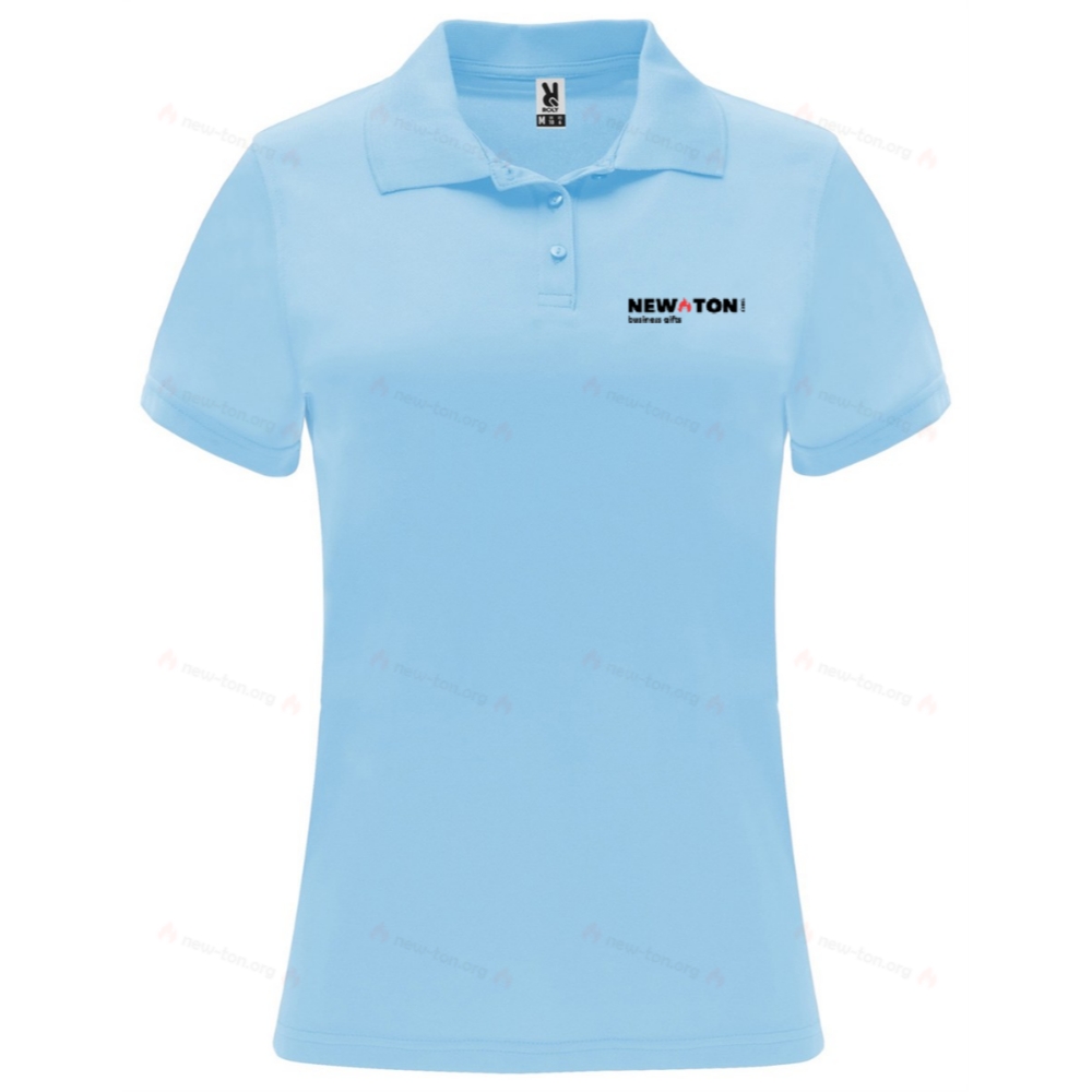 Женское спортивное поло Monzha с коротким рукавом