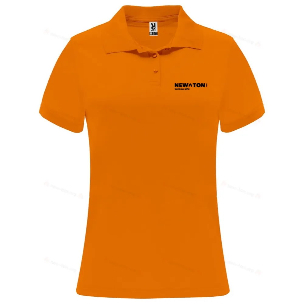 Женское спортивное поло Monzha с коротким рукавом