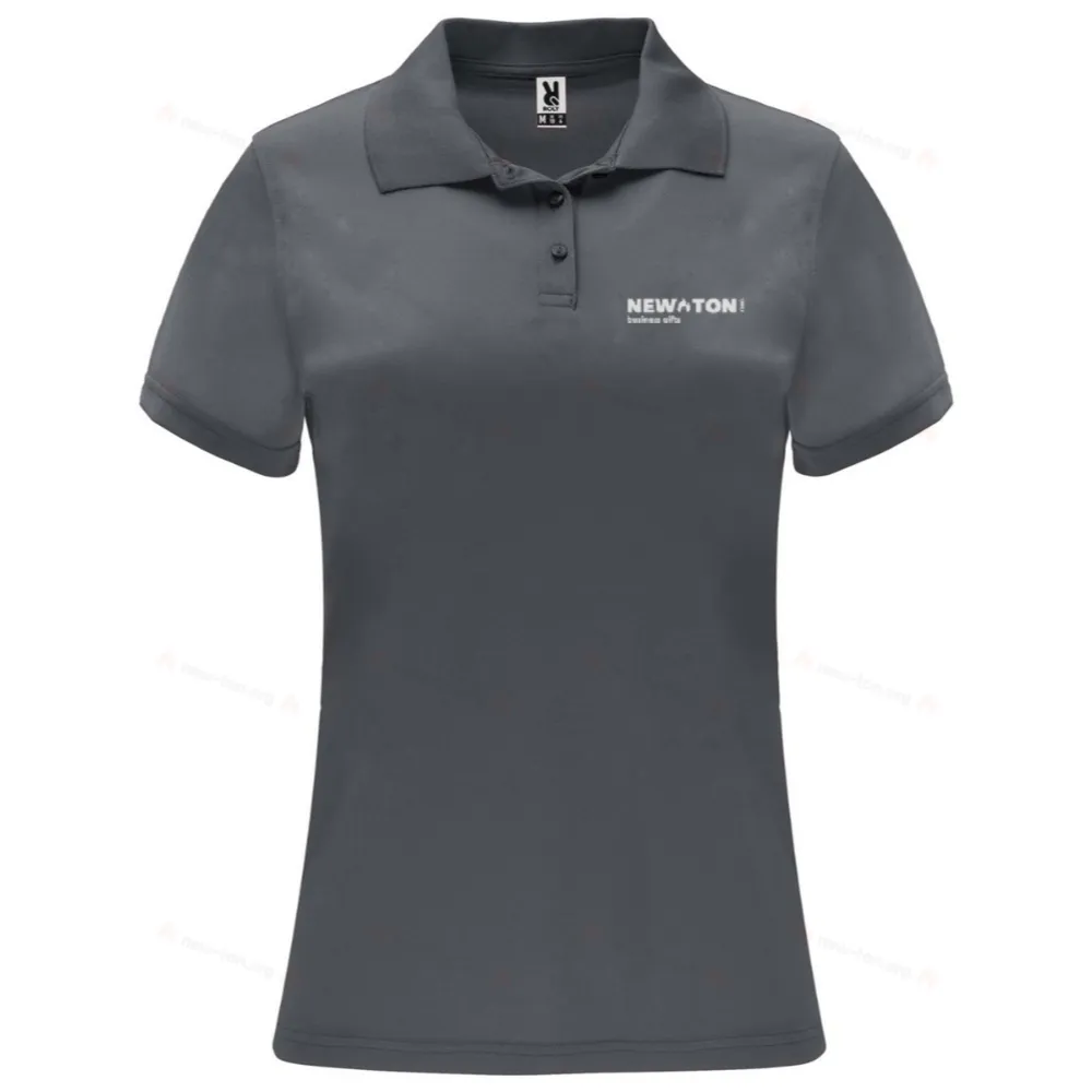 Женское спортивное поло Monzha с коротким рукавом