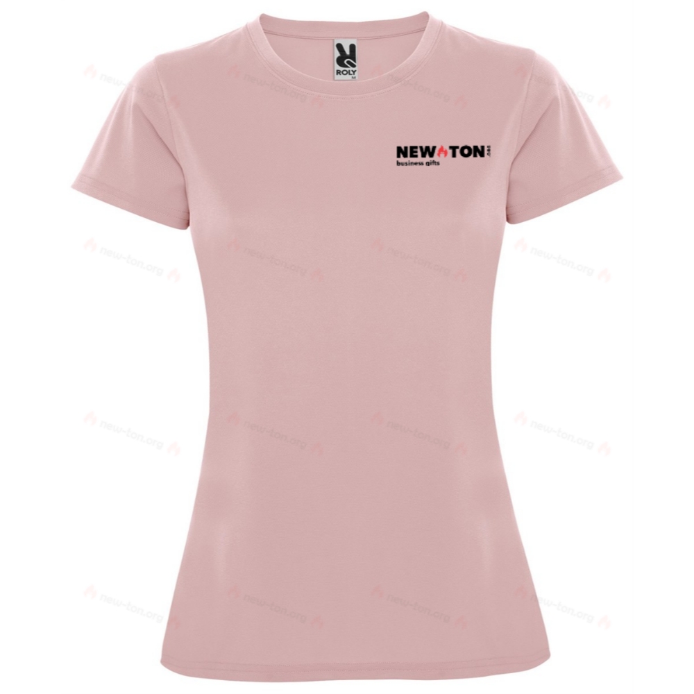 Женская спортивная футболка с коротким рукавом Montecarlo Женская спортивная футболка с коротким рукавом Montecarlo