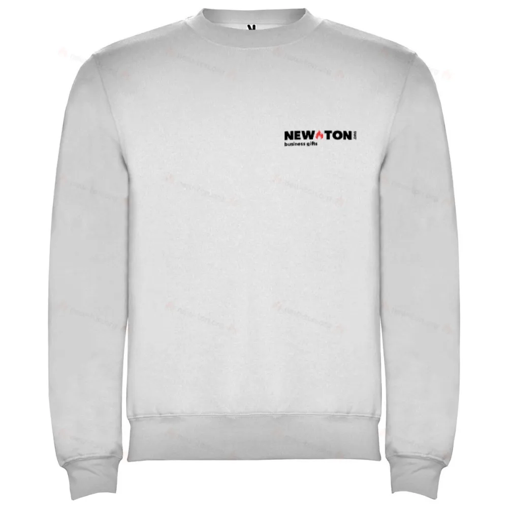 Классический унисекс свитер с круглым вырезом