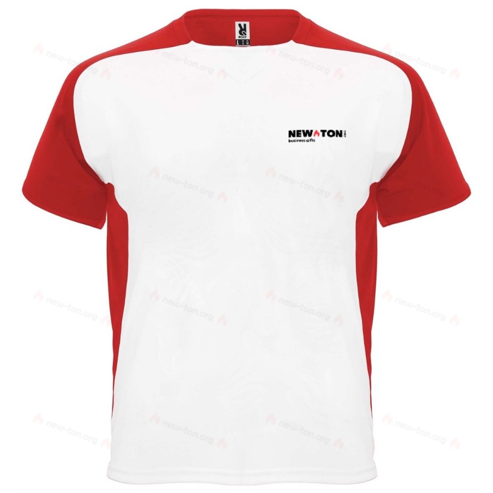 Унисекс спортивная футболка с коротким рукавом Bugatti