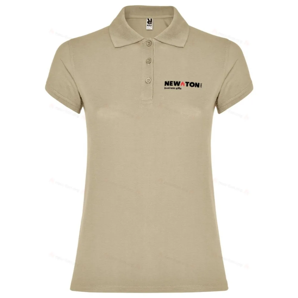
                                                Star short sleeve women's polo
                                                