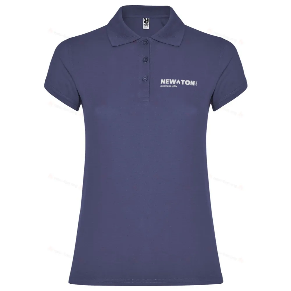 
                                                Star short sleeve women's polo
                                                