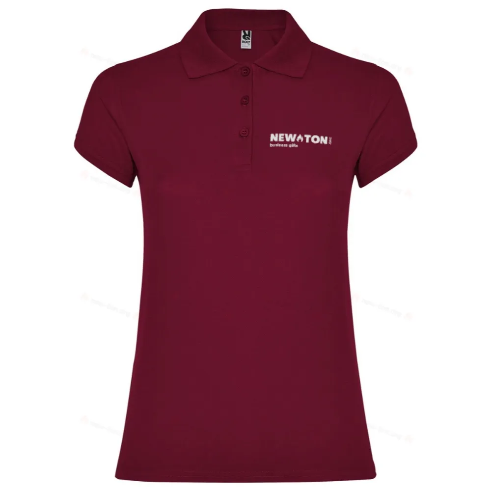 
                                                Star short sleeve women's polo
                                                
