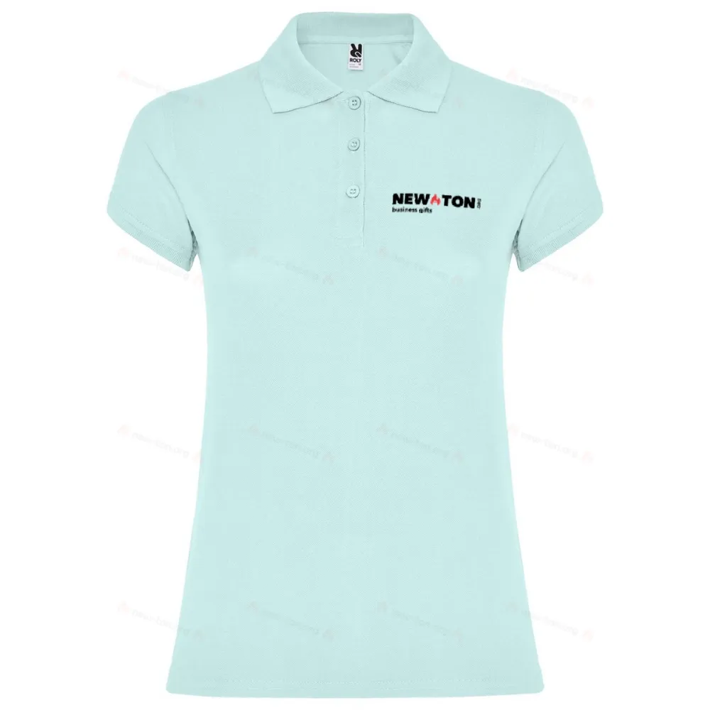 
                                                Star short sleeve women's polo
                                                