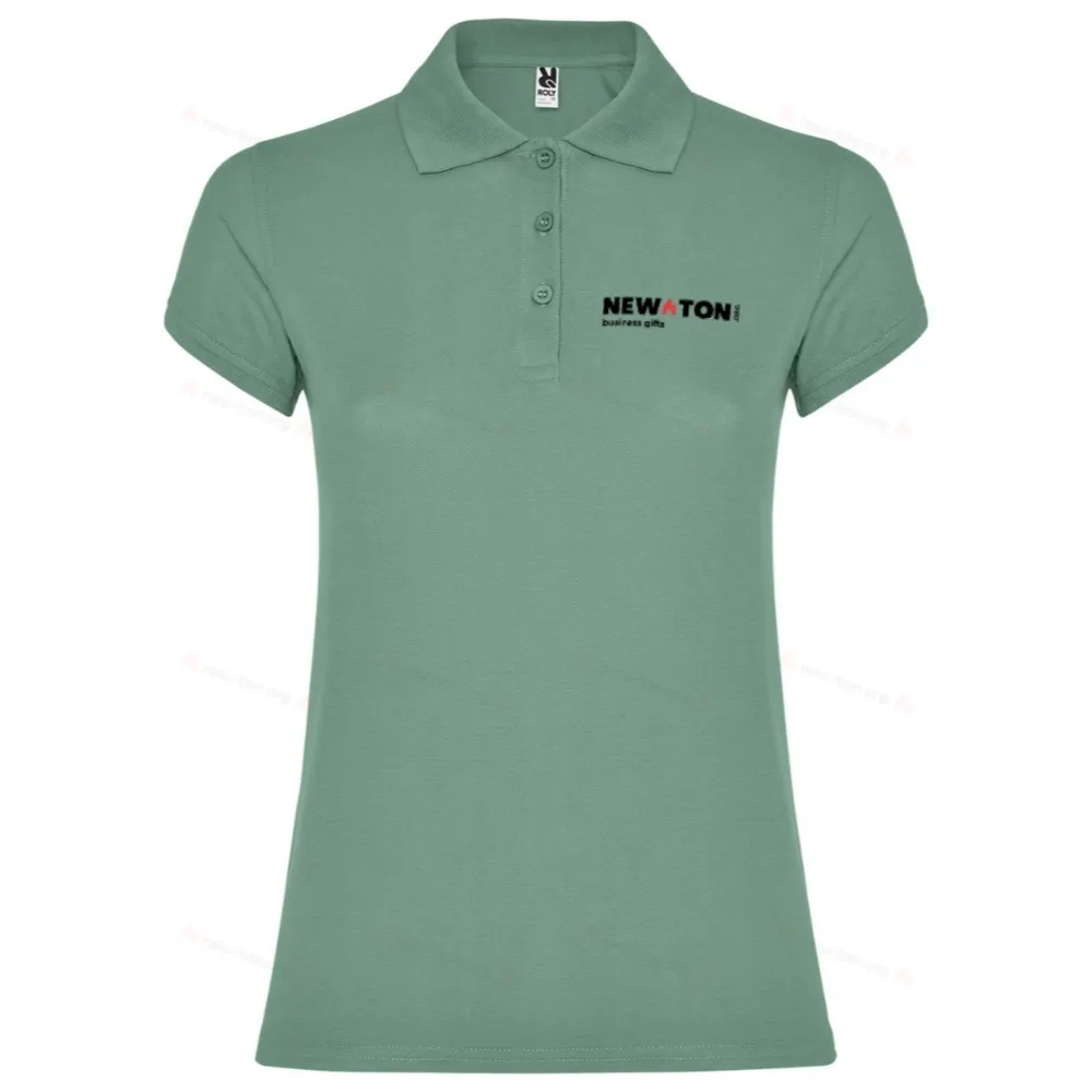 
                                                Star short sleeve women's polo
                                                