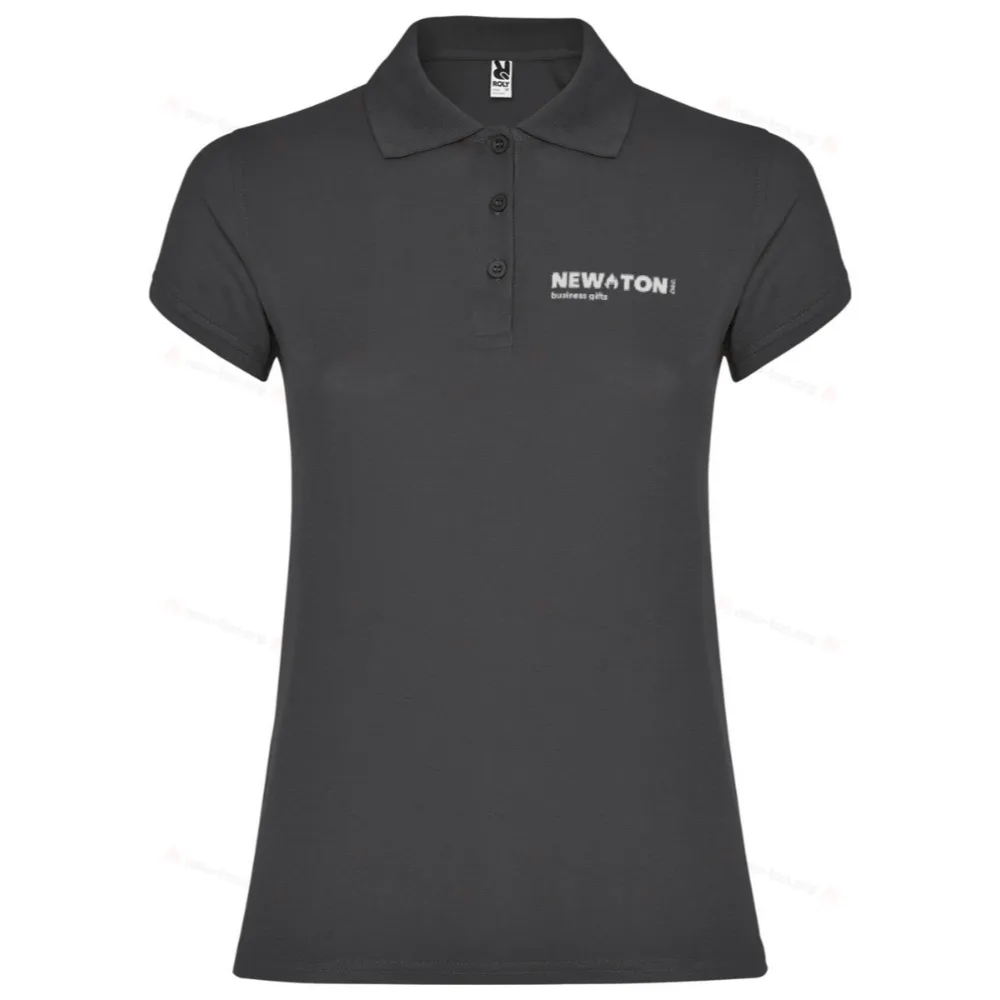 
                                                Star short sleeve women's polo
                                                