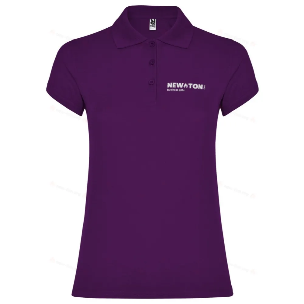 
                                                Star short sleeve women's polo
                                                