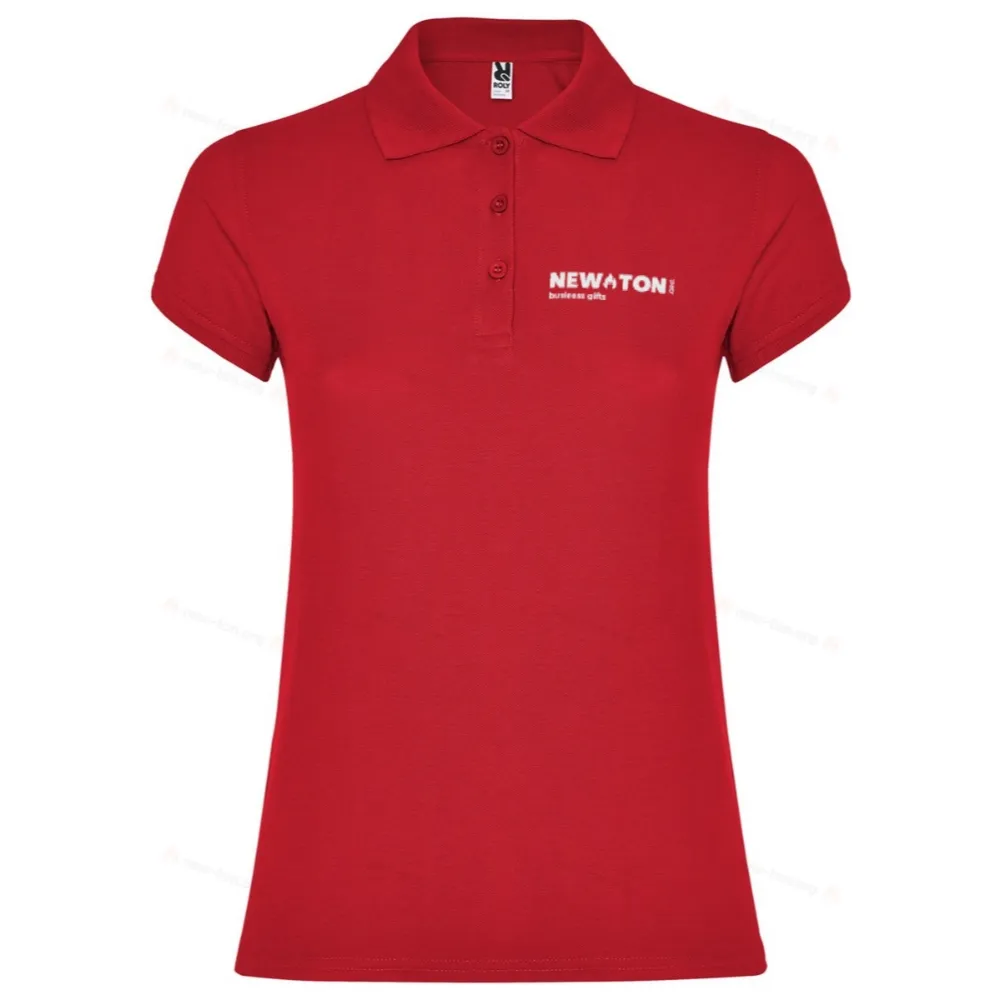 
                                                Star short sleeve women's polo
                                                