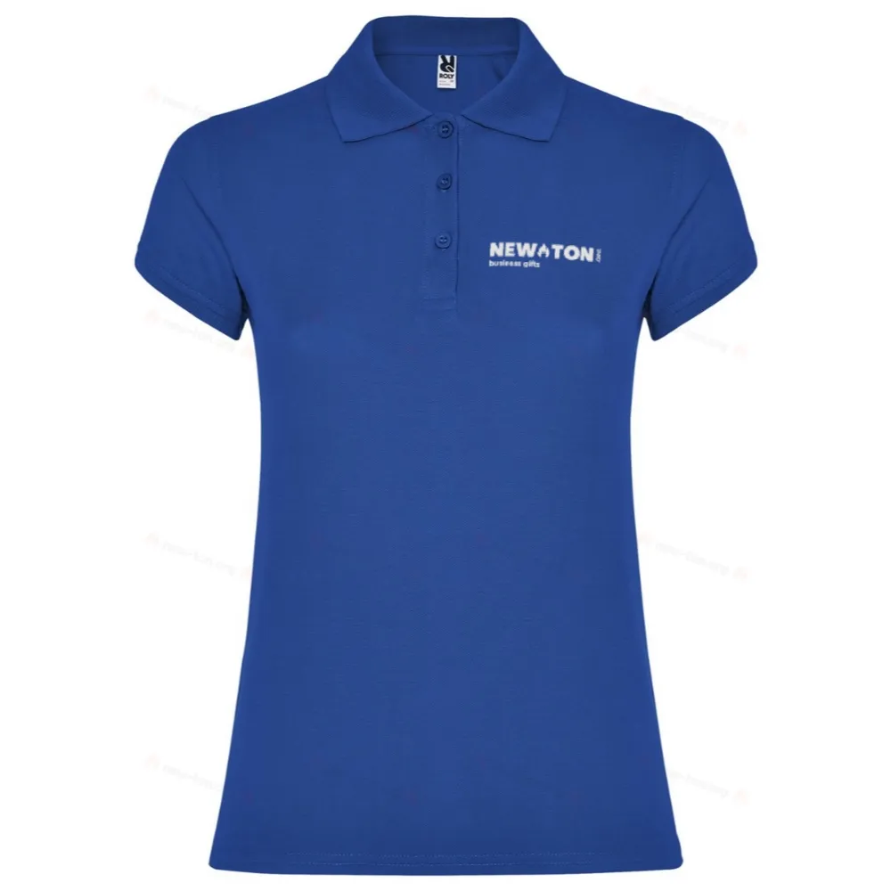 
                                                Star short sleeve women's polo
                                                