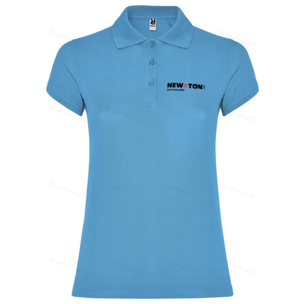 
                                                Star short sleeve women's polo
                                                