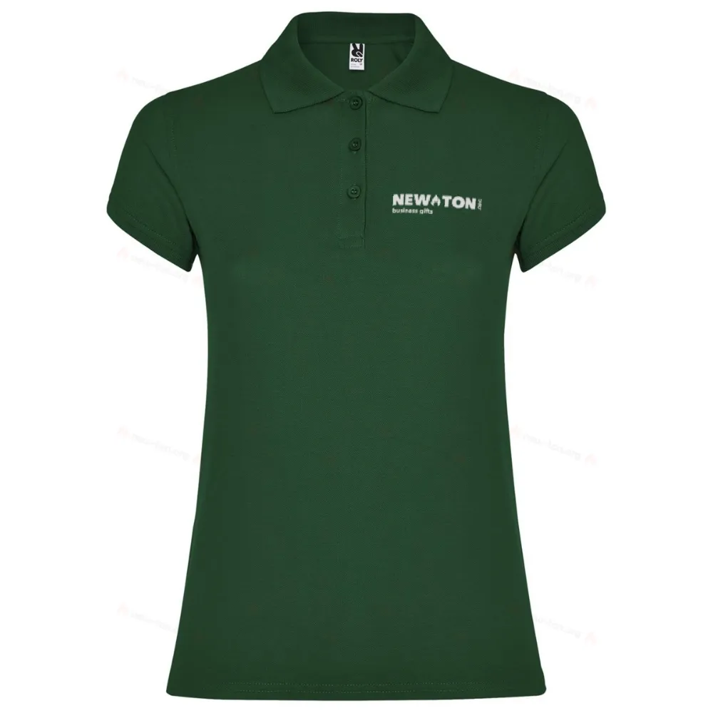 
                                                Star short sleeve women's polo
                                                