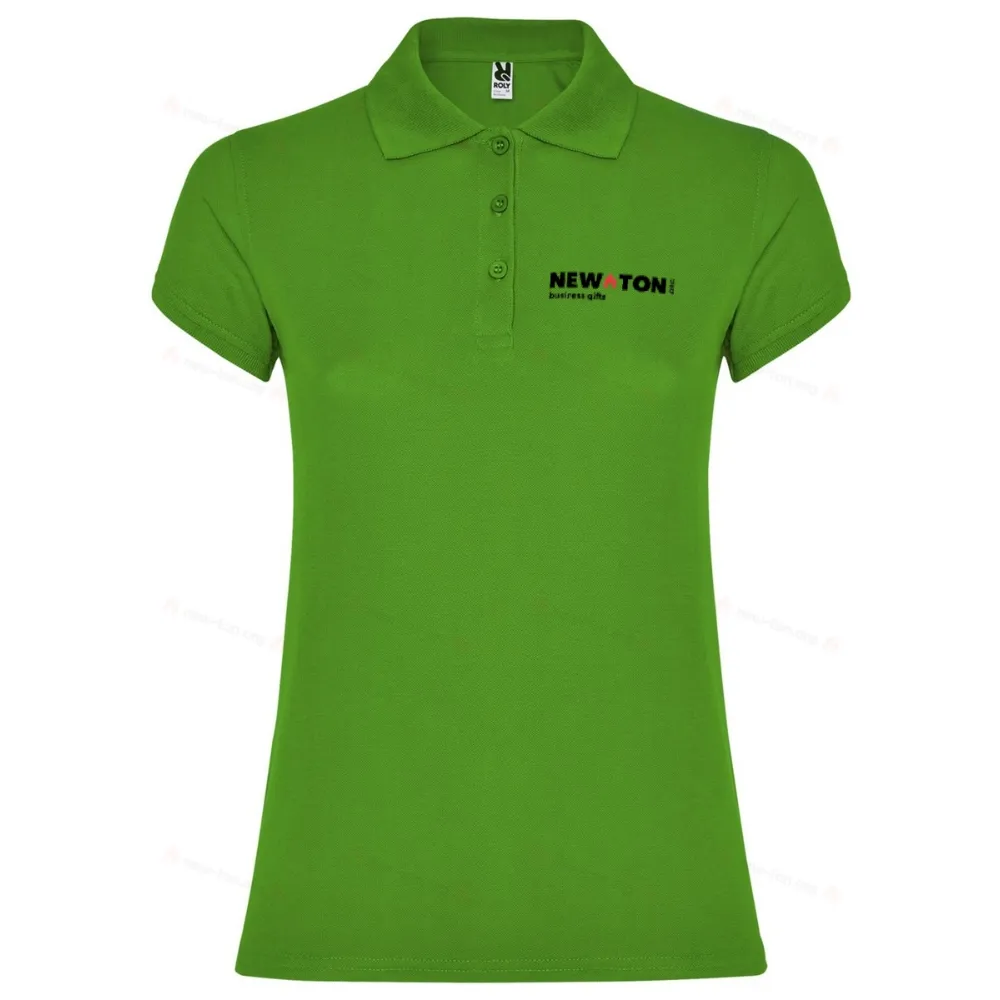 
                                                Star short sleeve women's polo
                                                