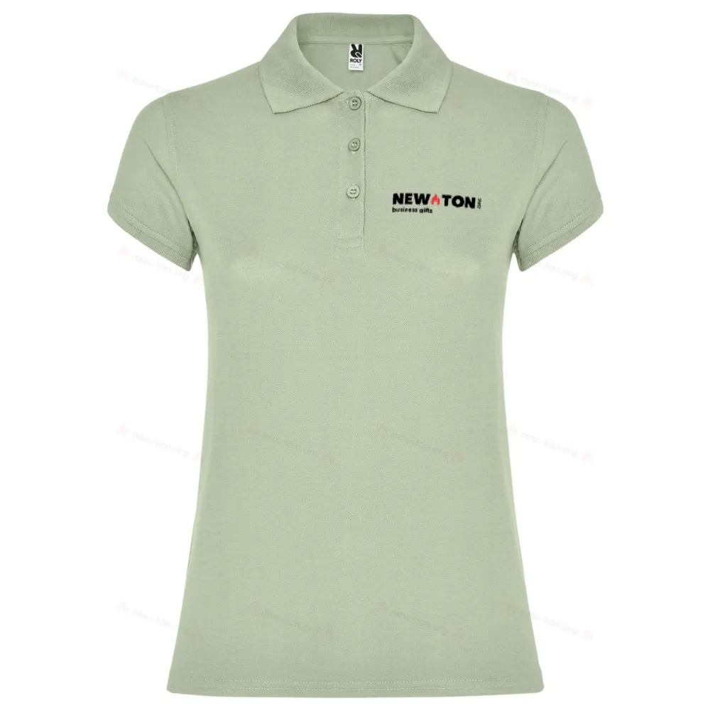 
                                                Star short sleeve women's polo
                                                