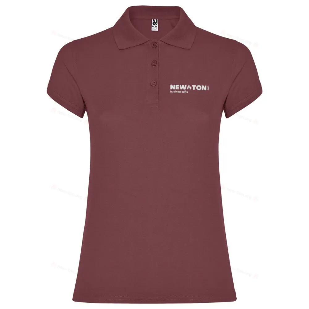 
                                                Star short sleeve women's polo
                                                