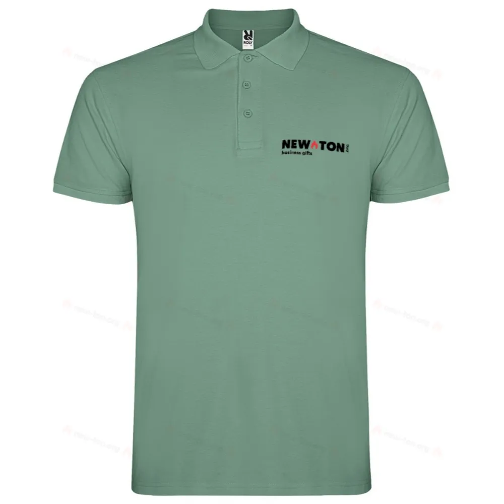 
                                                Star short sleeve men's polo
                                                