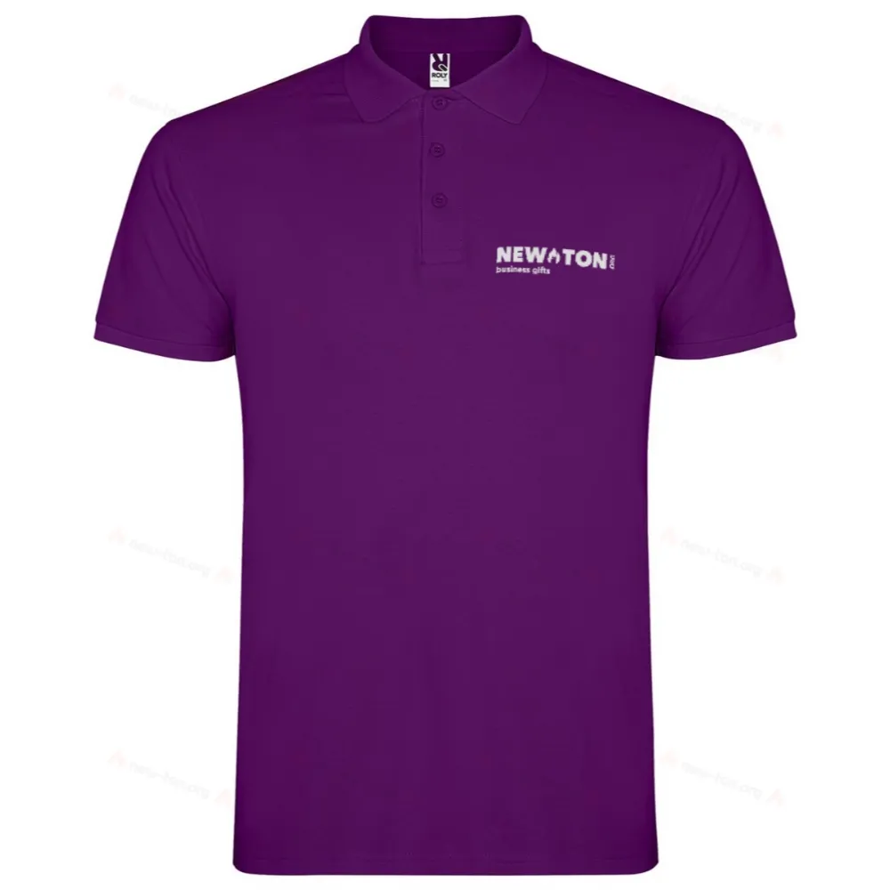 
                                                Star short sleeve men's polo
                                                